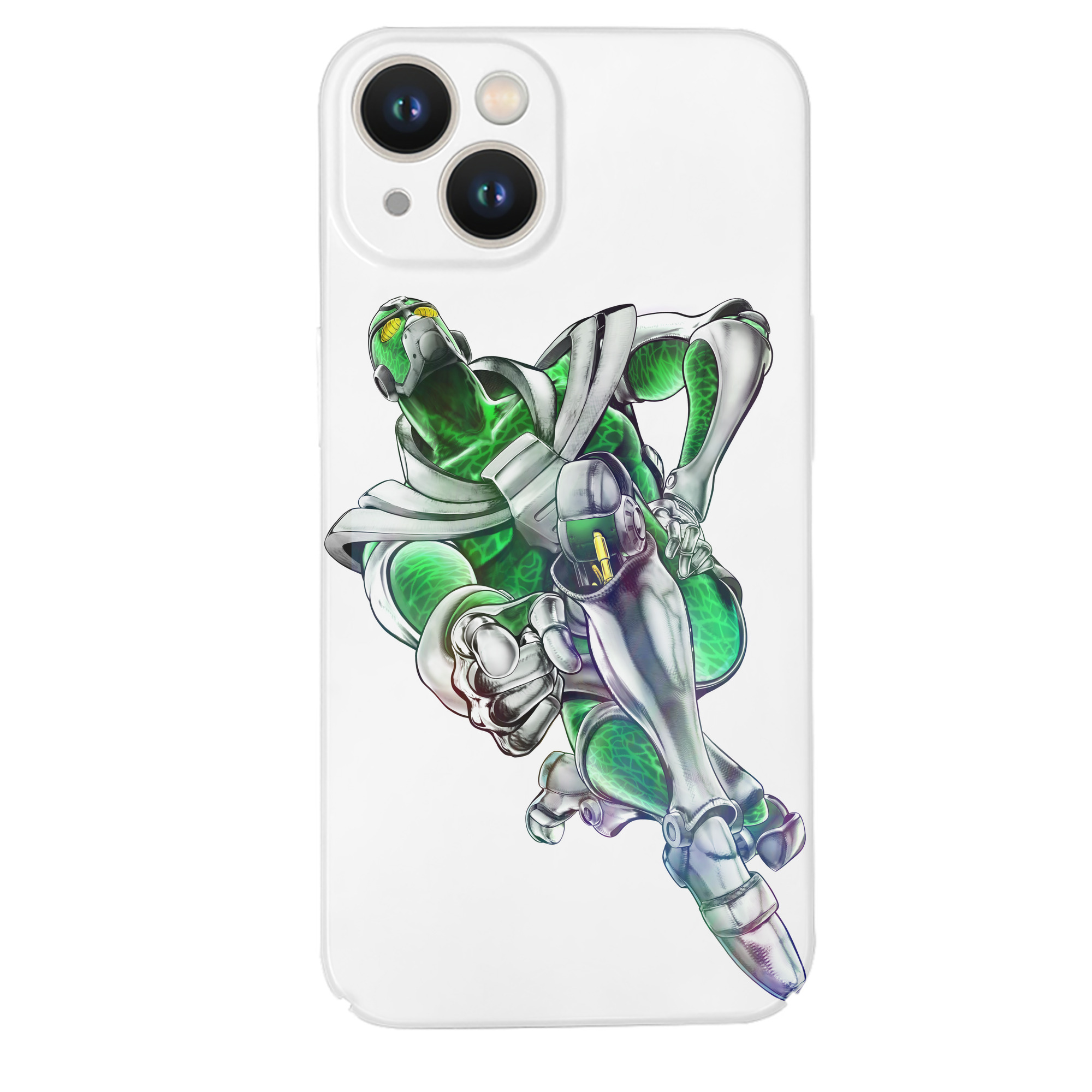 （画像用） ジョジョの奇妙な冒険 花京院 典明（かきょういん のりあき） JoJo's Bizarre Adventure Kakyoin Noriaki 【iPhone 14シリーズ対応】ハードケース